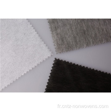 Polyester 50% Tissu entreclétant fusible non tissé en nylon 9540